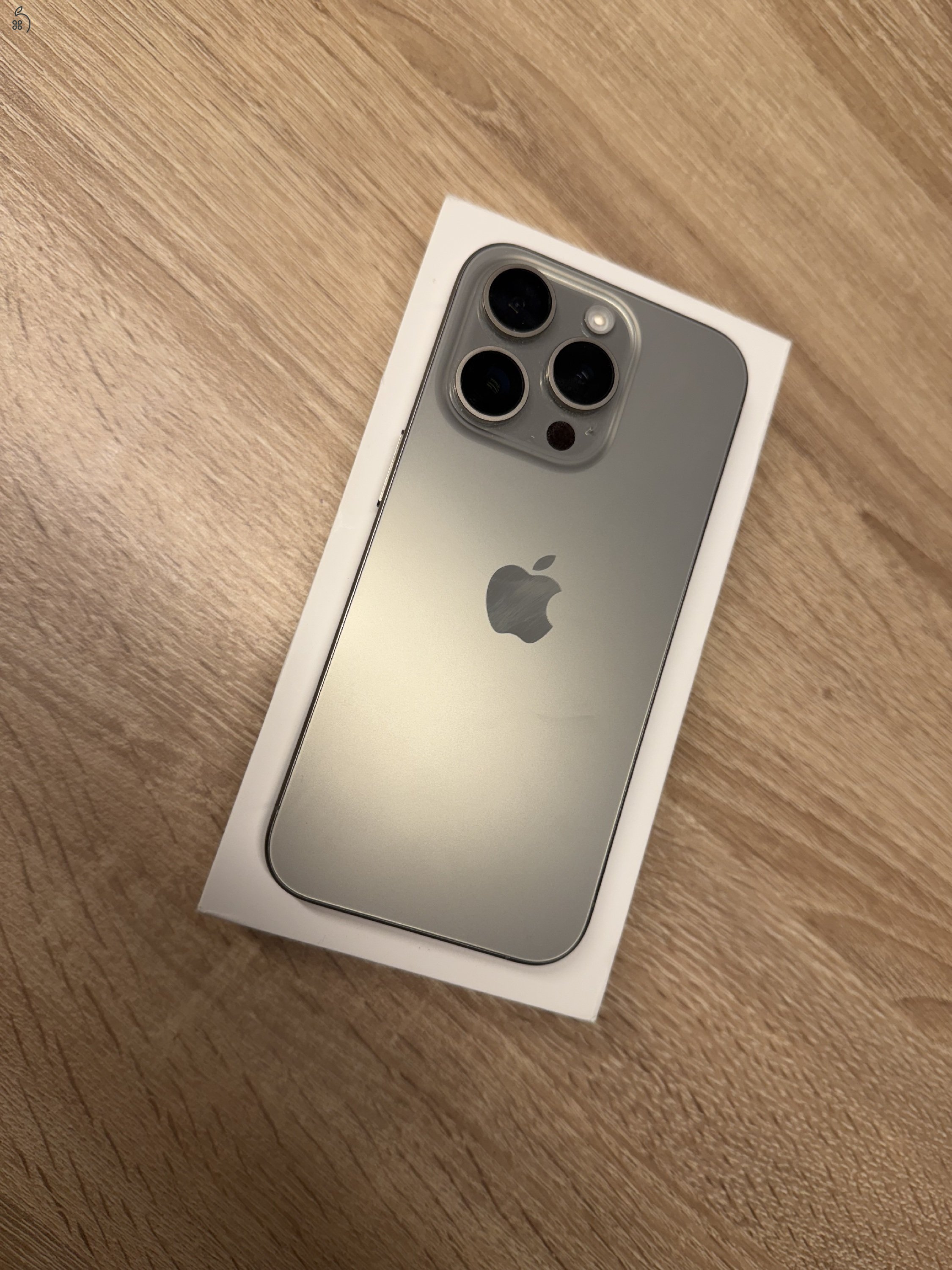iPhone 15 Pro, Natural Titanium, 128GB