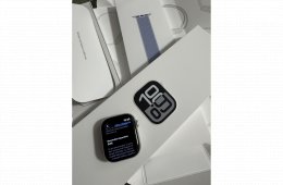 Apple Watch Series 10, 42mm, Silver Aluminium, Blue Cloud Sport Loop, 1 év gari