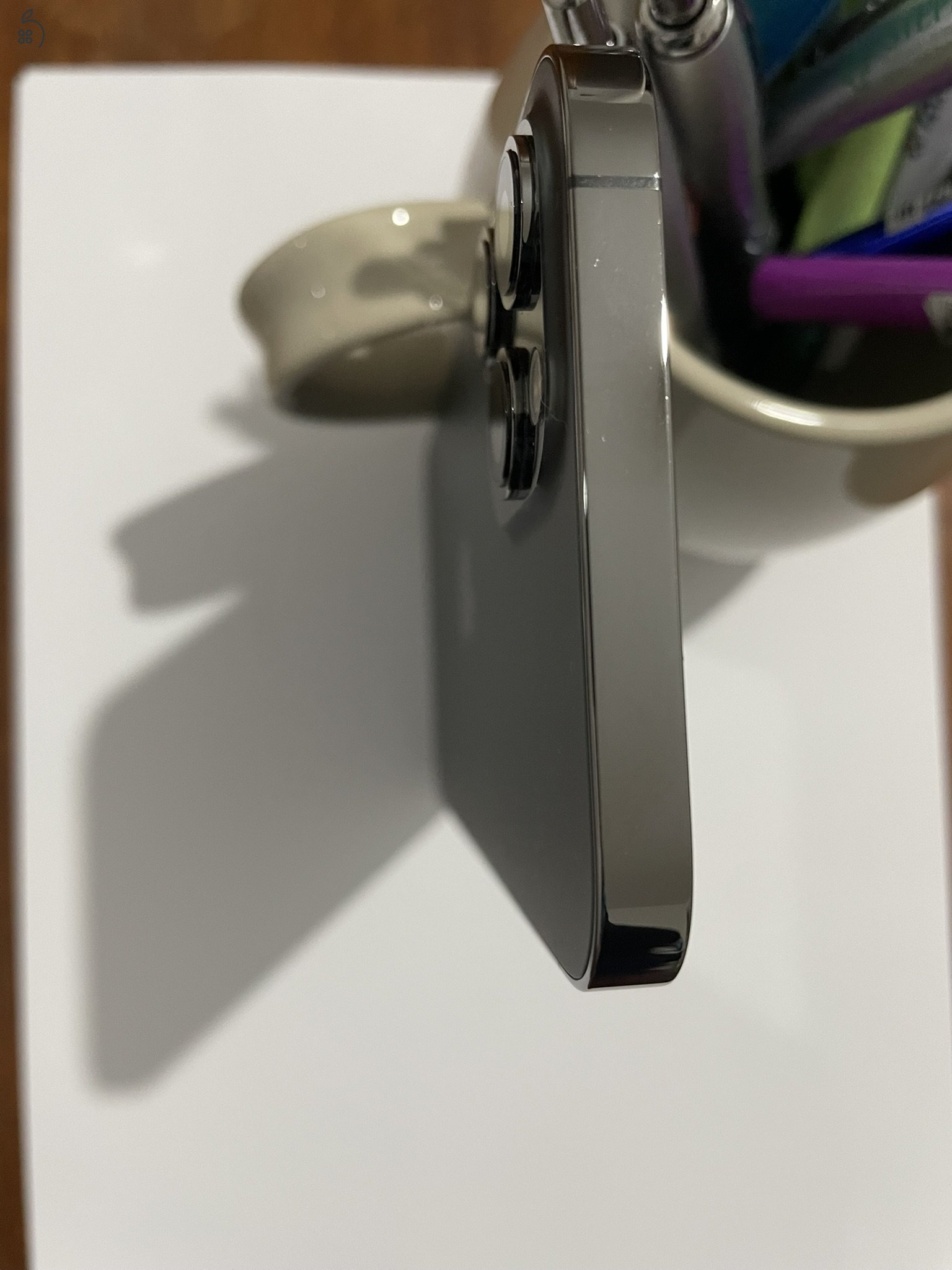 Eladó iPhone 12 Pro Max 256 GB tárhellyel grafit színben