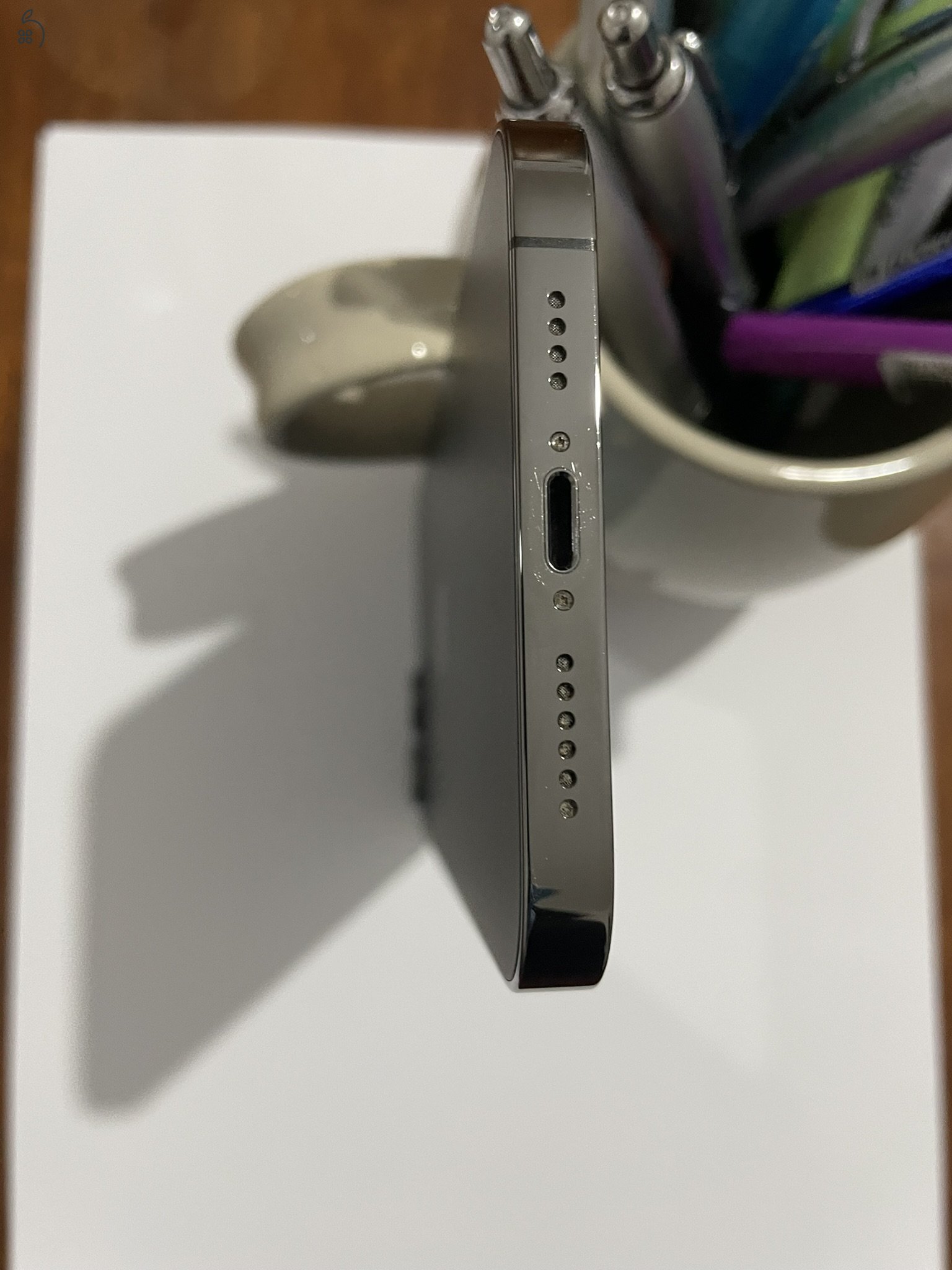 Eladó iPhone 12 Pro Max 256 GB tárhellyel grafit színben