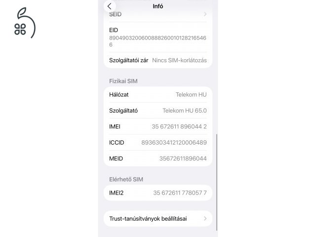 Eladó iPhone 12 Pro Max 256 GB tárhellyel grafit színben