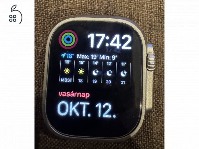 Ultra Apple watch ultra 1 + trail loop szíj 98 % akkumulátor 