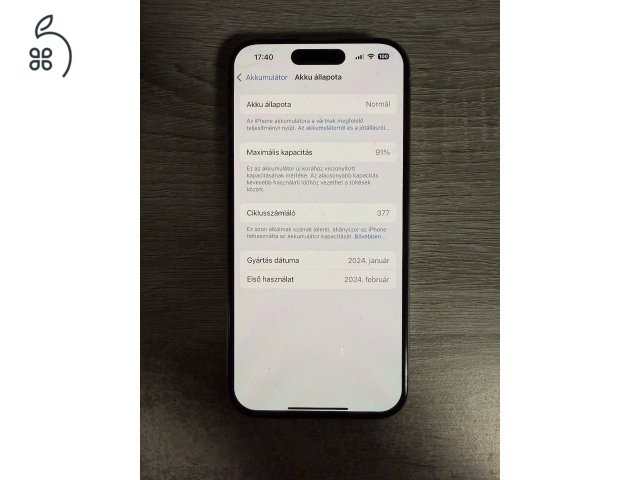 iPhone 15 Pro Natural Titanium 128GB