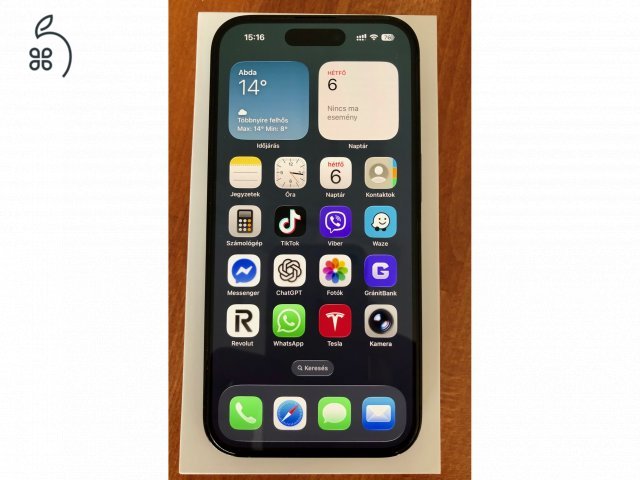 Karcmentes Apple től vásárolt nagyon szép állapot.