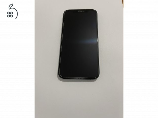Eladó iPhone 12 fekete színben 128 GB tárhellyel 