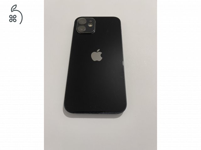 Eladó iPhone 12 fekete színben 128 GB tárhellyel 