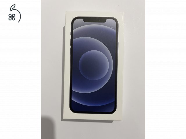Eladó iPhone 12 fekete színben 128 GB tárhellyel 