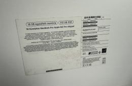Újszerű MacBook Pro 16” Retina | 12 +19 magos M2 Pro | 16GB RAM | 512GB SSD | Újszerű állapot ????