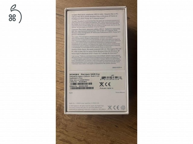 Apple iPod Classic (7. generáció) 160 GB - ezüst