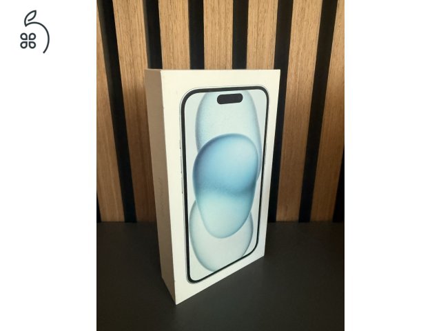 Új Bontatlan Apple iPhone 15 Garanciás
