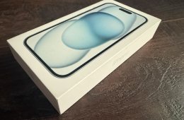 Új Bontatlan Apple iPhone 15 Garanciás