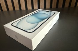 Új Bontatlan Apple iPhone 15 Garanciás