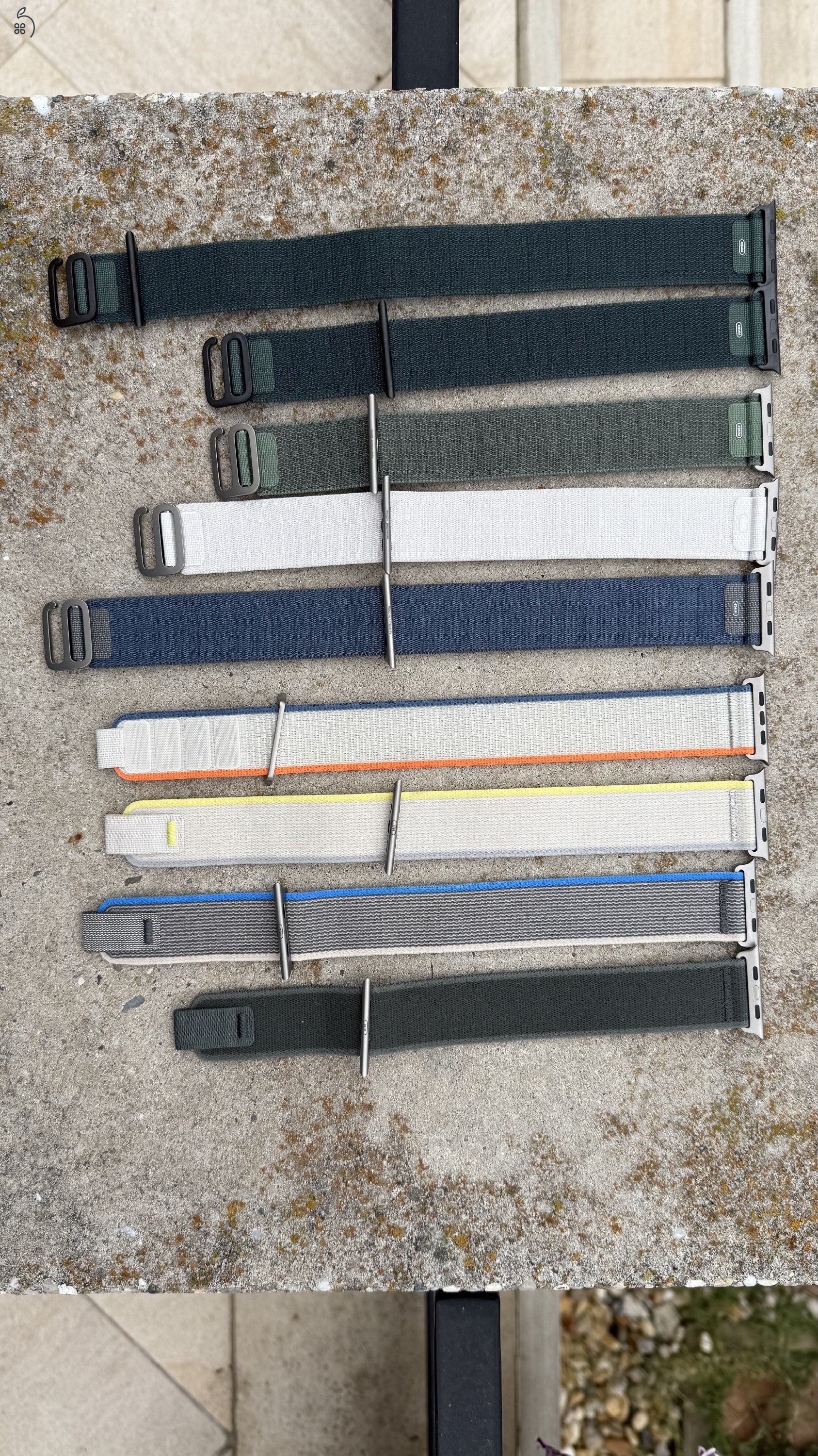 Apple watch ultra ,ultra2 ,Black eredeti új szíj!