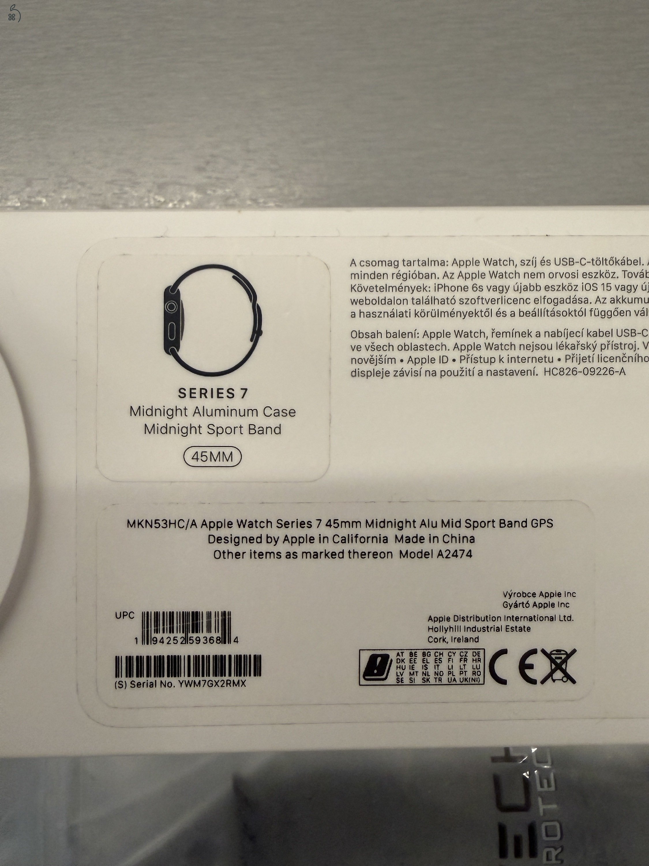 Apple watch 7 46mm gps 