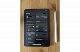 Ipad mini 6th gen (256 GB) tokkal és Apple pencillel.