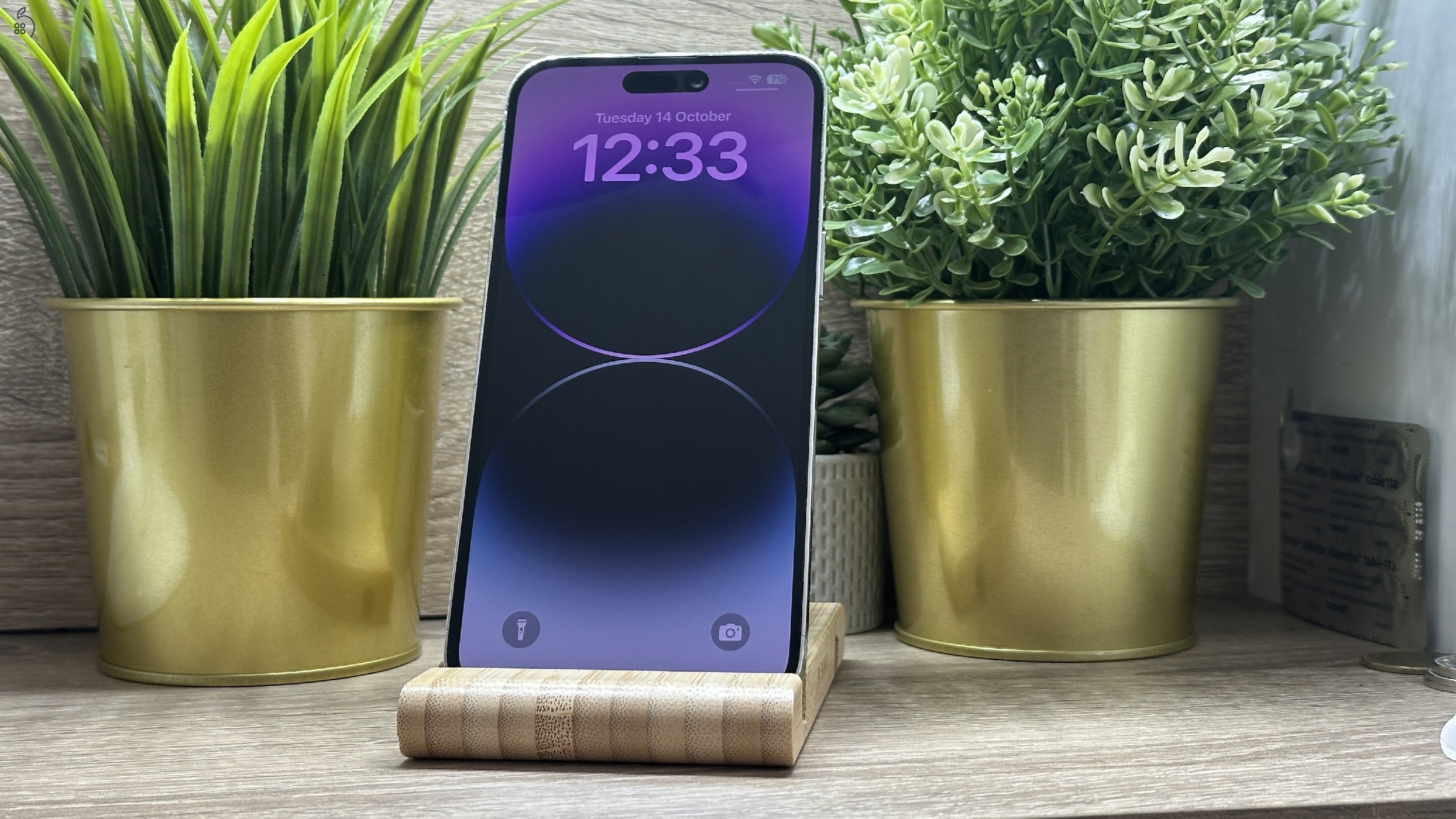  iPhone 14 Pro Max 256GB Fehér, Független - 1 Év Garancia, Számla 