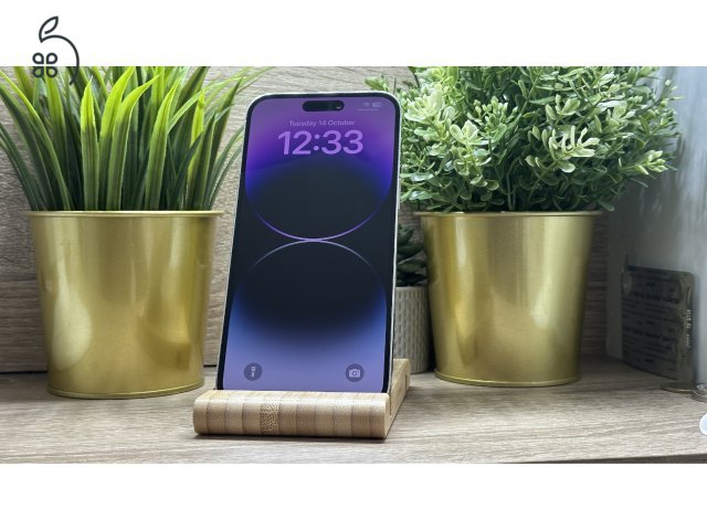  iPhone 14 Pro Max 256GB Fehér, Független - 1 Év Garancia, Számla 