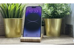  iPhone 14 Pro Max 256GB Fehér, Független - 1 Év Garancia, Számla 