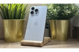  iPhone 14 Pro Max 256GB Fehér, Független - 1 Év Garancia, Számla 