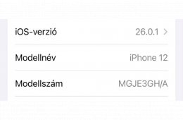 iPhone 12 128Gb kártyafüggetlen, kék