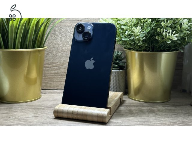  iPhone 14 256GB Fekete, Független - 1 Év Garancia, Számla 