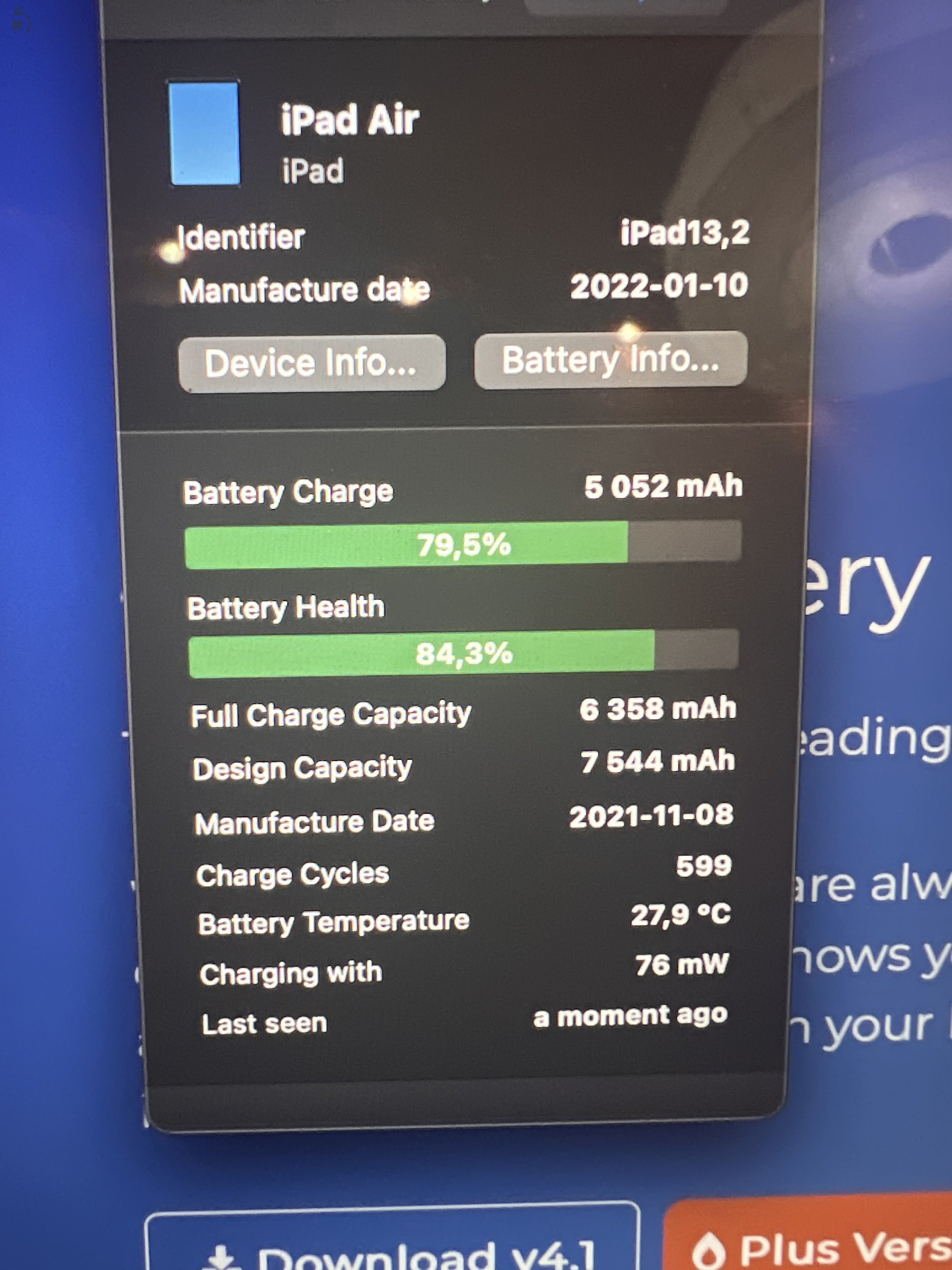 Ipad air wifi+cellular +  pencil 2.gen 