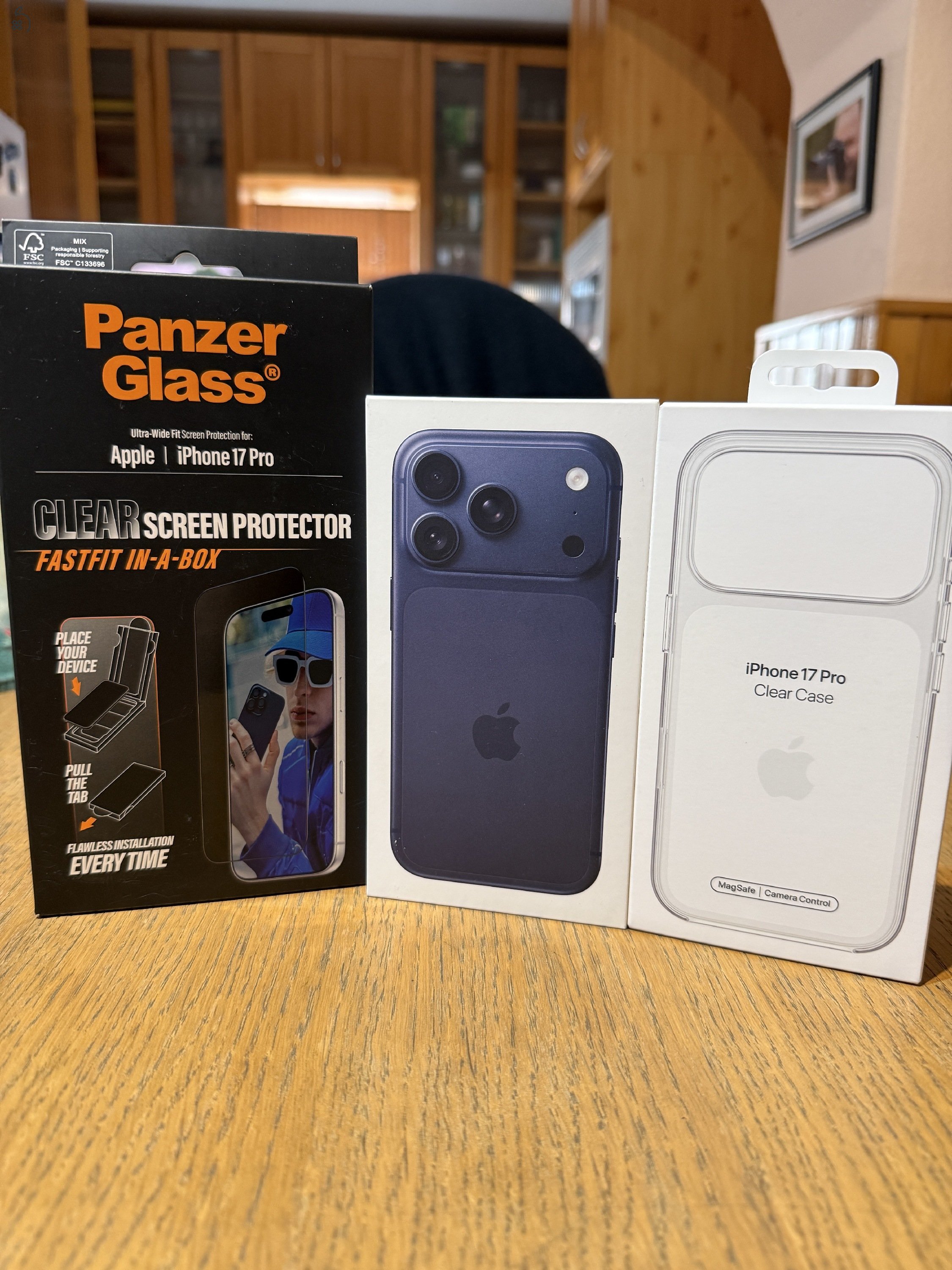iPhone 17 pro 256gb + ajándék tok és fólia