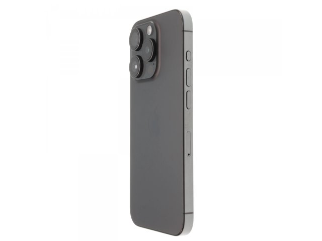 !! 1 ÉV GARANCIA !! Apple iPhone 15 Pro Max 256 GB Black Titanium 100%