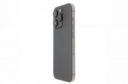 !! 1 ÉV GARANCIA !! Apple iPhone 15 Pro Max 256 GB Black Titanium 100%
