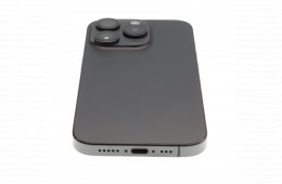 !! 1 ÉV GARANCIA !! Apple iPhone 15 Pro Max 256 GB Black Titanium 100%