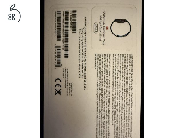 Fekete 40mm iWatch eladó