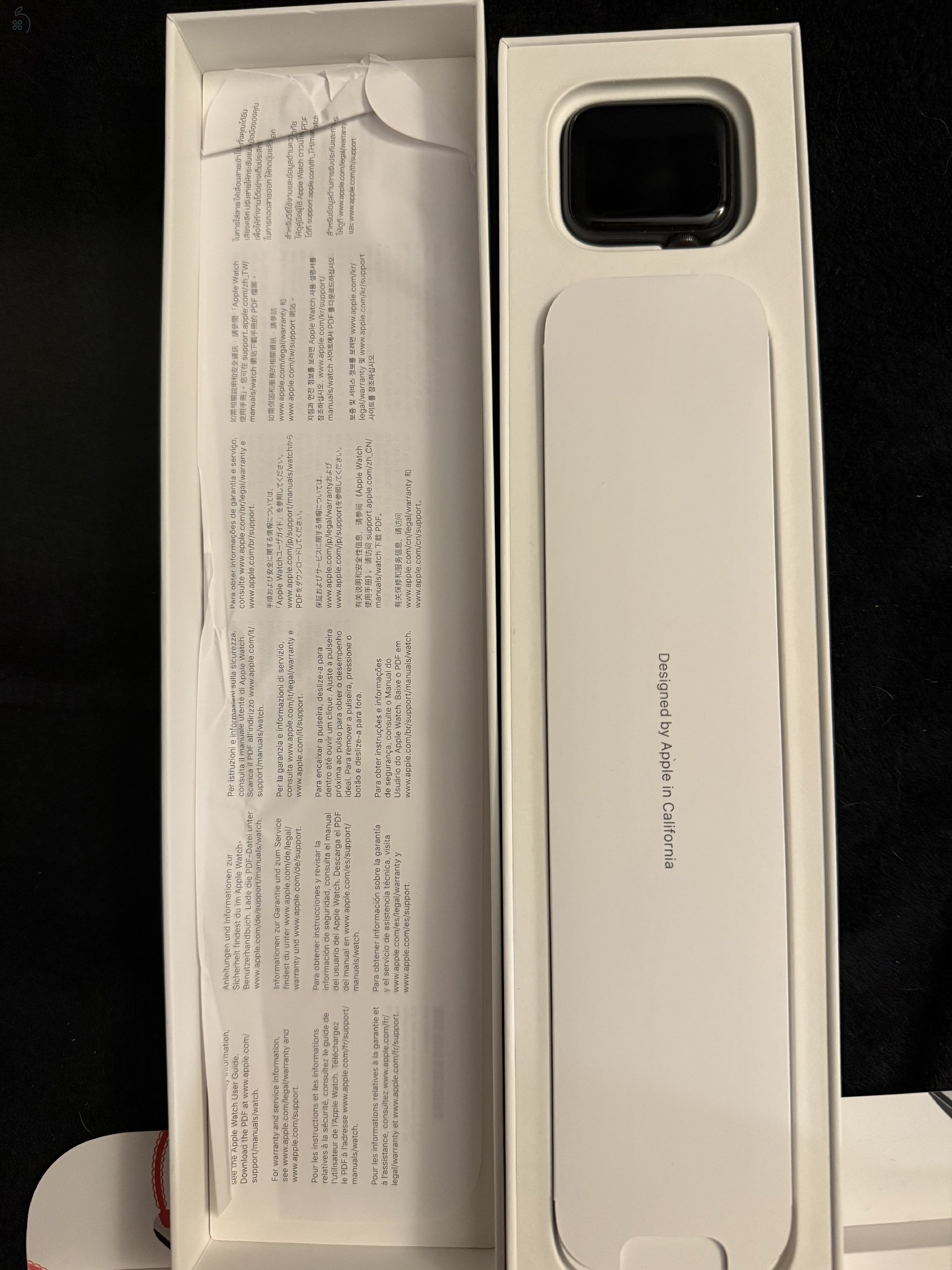 Fekete 40mm iWatch eladó