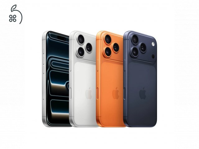 BONTATLAN Új iPhone 17 PRO 256-512GGB Független 1év Apple GARANCIA Deák Térnél Azonnal Átvehető.