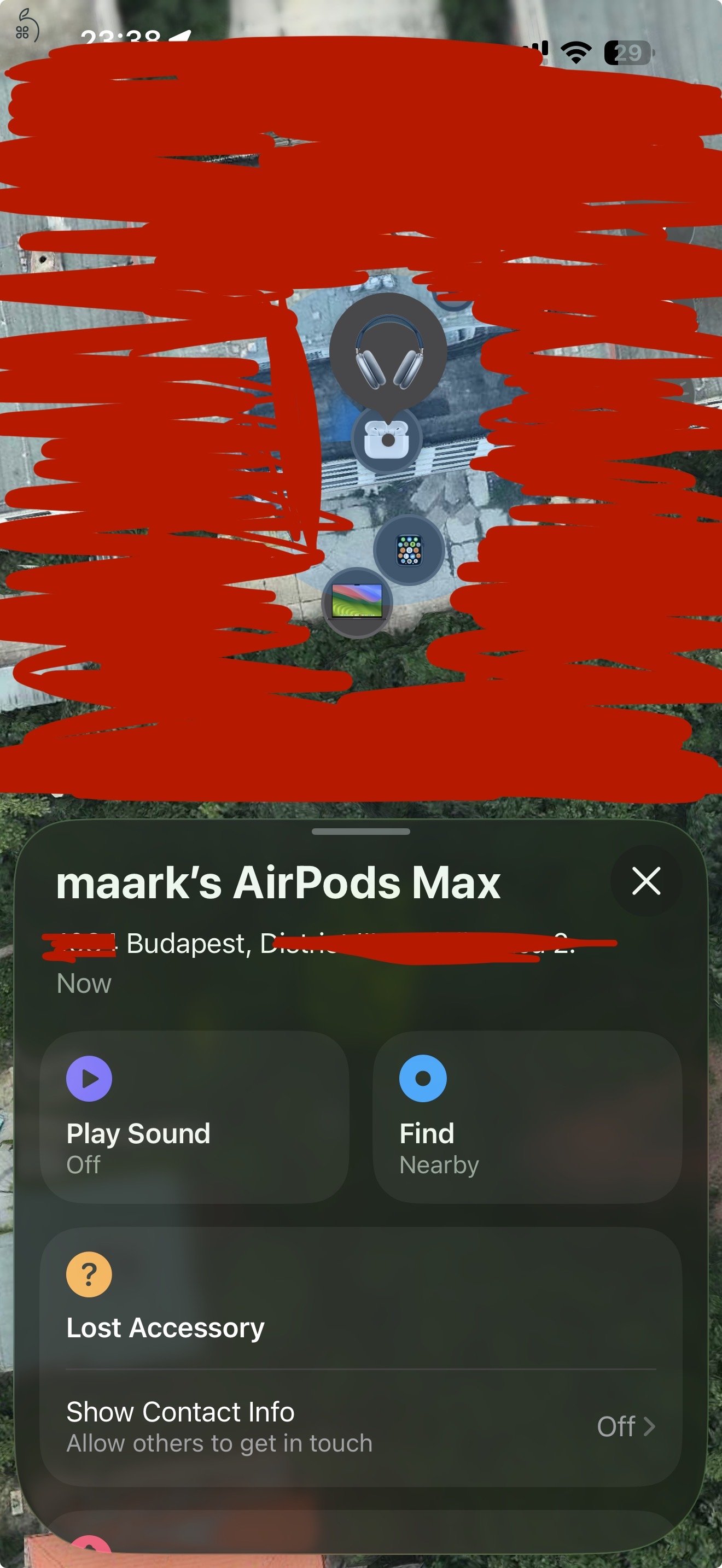 Airpods Max - Kek - Eredeti - Ujszeru