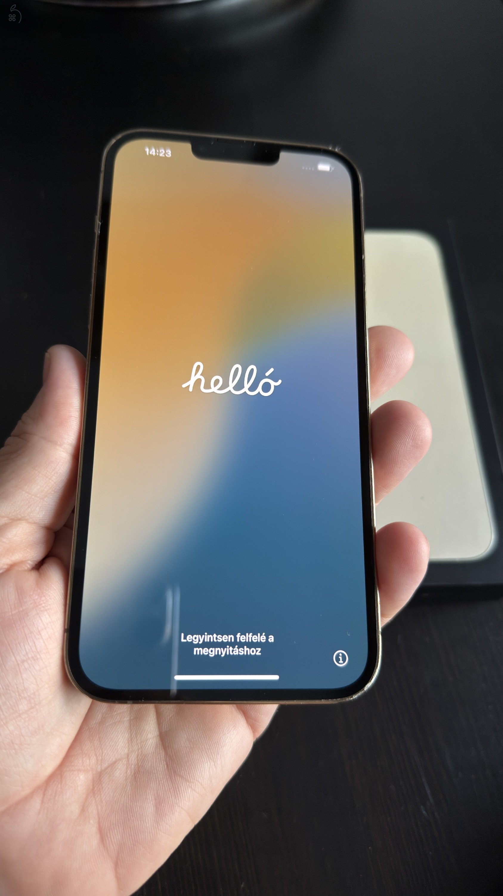Iphone 13 Pro Max Gold/256Gb Karcmentes független.