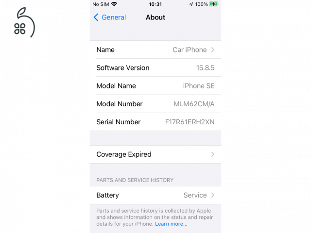 iPhone SE(1) 64GB Space Grey