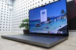 Apple MacBook Pro 16” (2021, M1 Pro) – Liquid Retina XDR + ProMotion 120 Hz, brutál üzemidő – 32 GB RAM – 512 GB SSD – Használt, újszerű – 10 ciklus / 100% akku – 3 hónap garancia