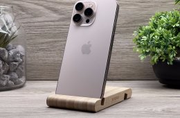 Hibátlan iPhone 16 Pro Max Desert Titanium 256GB 2 ÉV Garanciával Számlával 100% Akksi