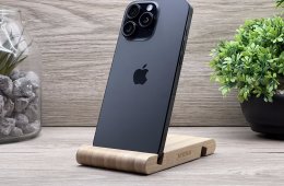 Hibátlan iPhone 16 Pro Max Black Titanium 256GB 2 ÉV Garanciával Számlával 100% Akksi