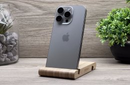 Hibátlan iPhone 16 Pro Natural Titanium 128GB 2 ÉV Garanciával Számlával 100% Akksi