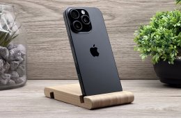 Hibátlan iPhone 16 Pro Black Titanium 256GB 2 ÉV Garanciával Számlával 100% Akksi