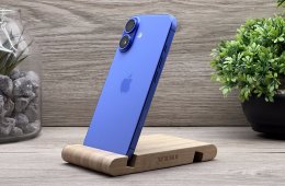 Hibátlan iPhone 16 Marine Blue 128GB 2 ÉV Garanciával Számlával 96% Akksi