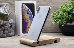 iPhone XS Silver 64GB 2 ÉV Garanciával Számlával 100%Akku