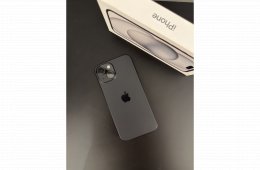 Eladó iPhone 15 – 128 GB – Fekete – Hibátlan, karcmentes állapotban!