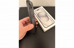 Eladó iPhone 15 – 128 GB – Fekete – Hibátlan, karcmentes állapotban!