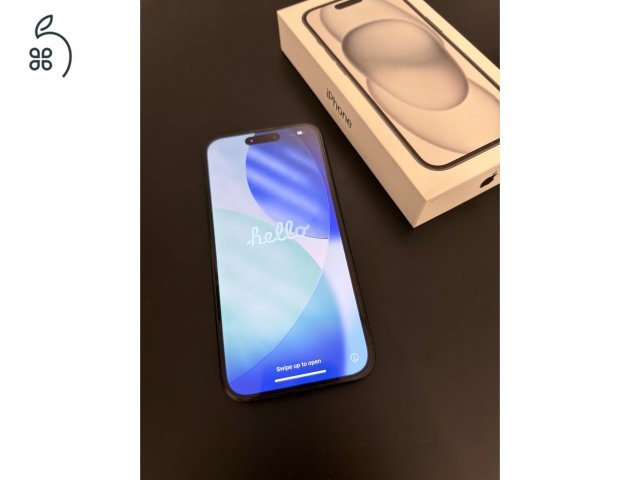 Eladó iPhone 15 – 128 GB – Fekete – Hibátlan, karcmentes állapotban!