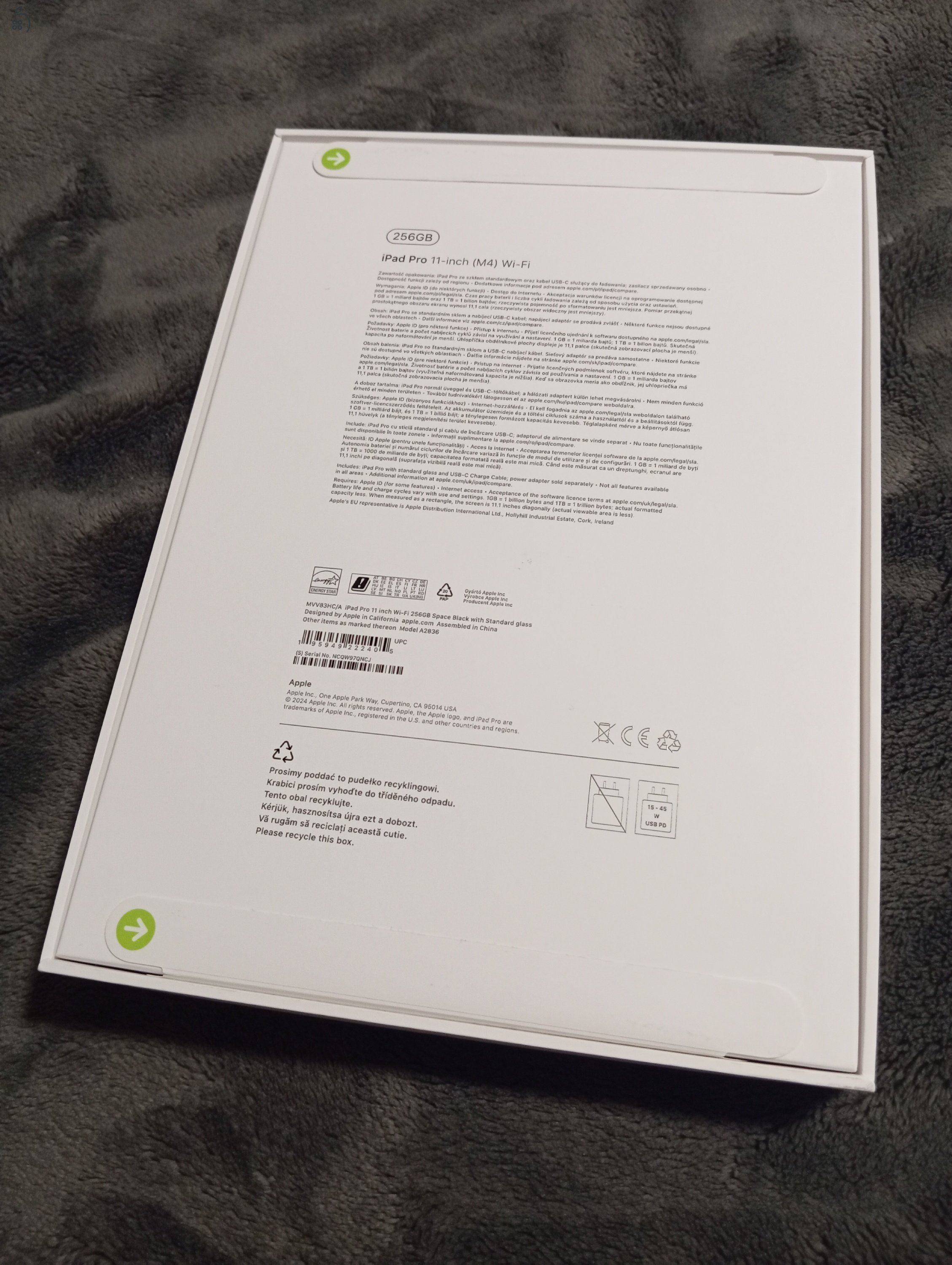 iPad pro 11 256GB(2024)