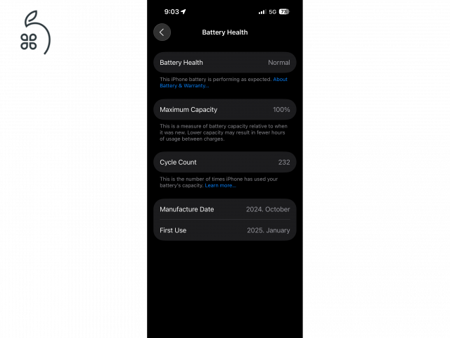 Eladó Iphone 16 128GB tökéletes állapotban