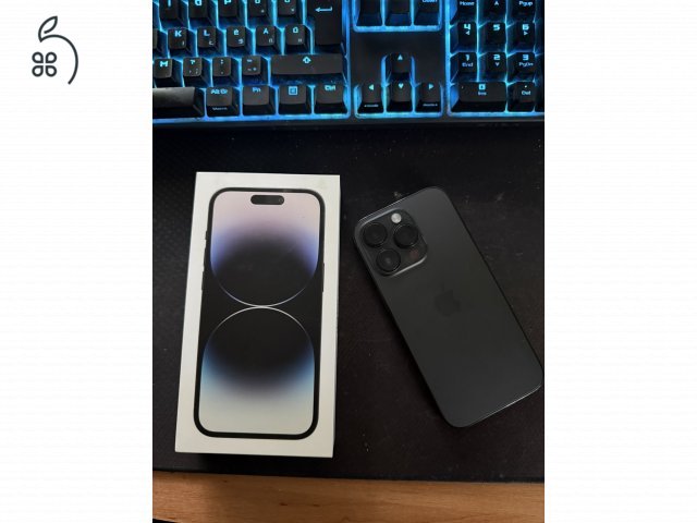 iPhone 14 Pro - 128 GB - Fekete - Független -