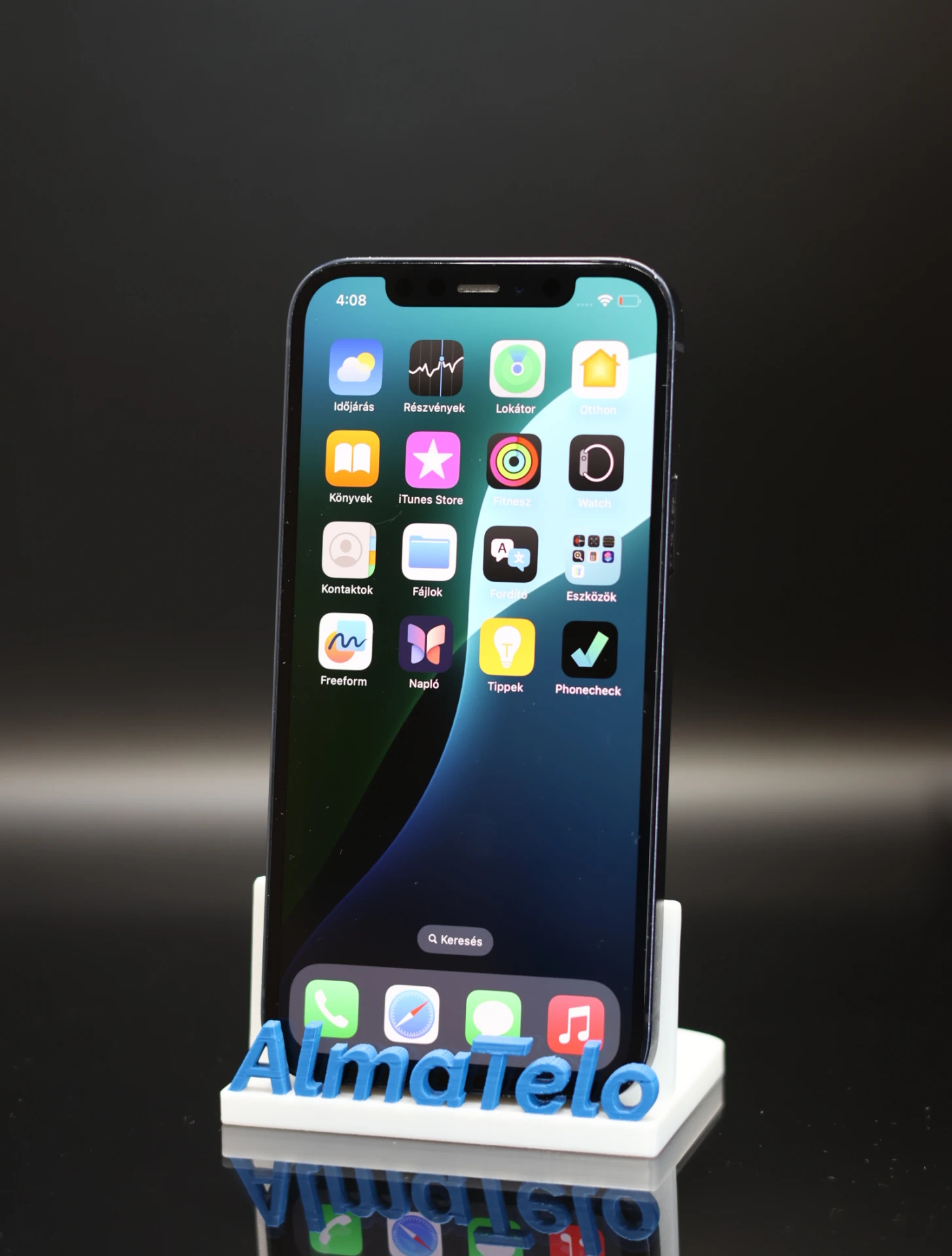 Apple iPhone 12 64 GB Black 100% akku - 12 HÓ GARANCIA